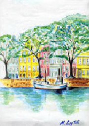 船乗りの町 デンマーク・コペンハーゲン