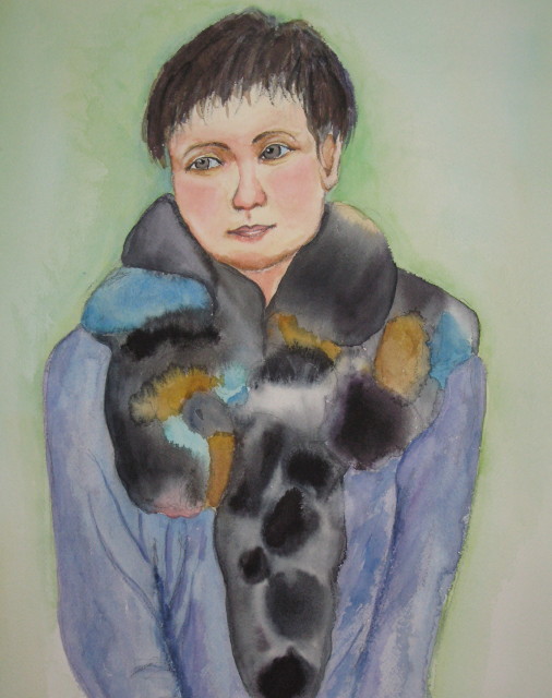 ショートカットの女性