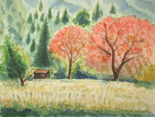 鞍馬の里　紅葉