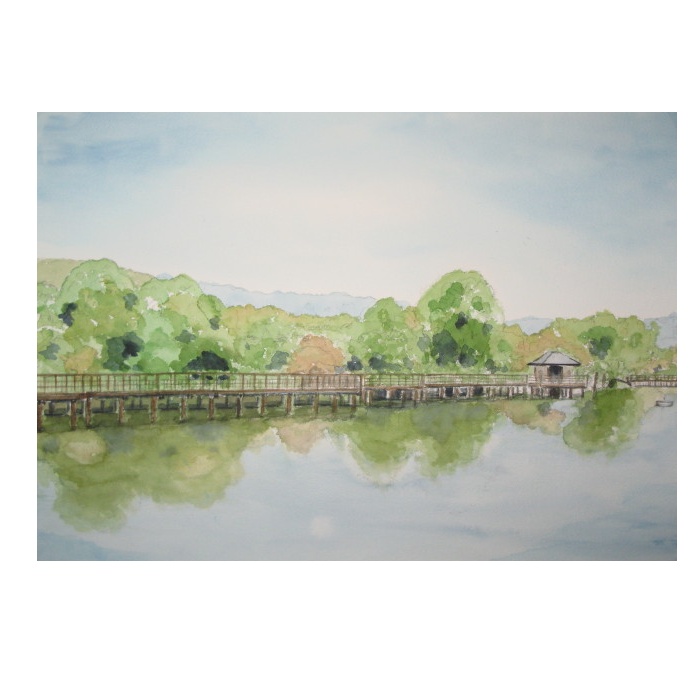 長岡天満宮八条ヶ池　10/13