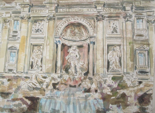 トレヴィの泉　（ローマ）